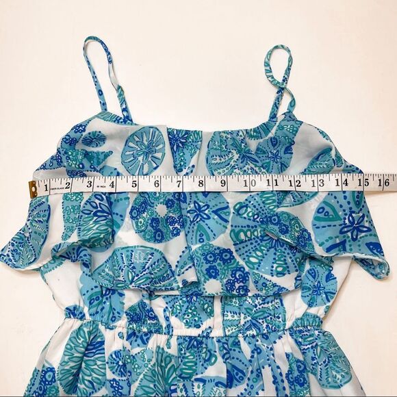 Lilly Pulitzer Blue Sea Urchin Dress Size XS - Picture 3 of 11